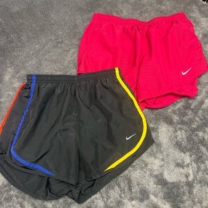2 pairs of Women’s Nike Running Shorts Size Small